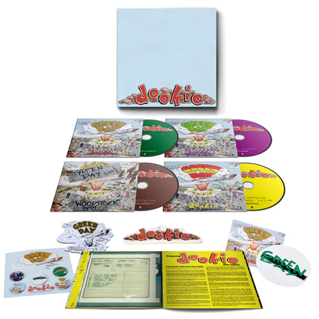 Green Day - Dookie -30th anniversary 4cd box- (CD) - Velvet Music
