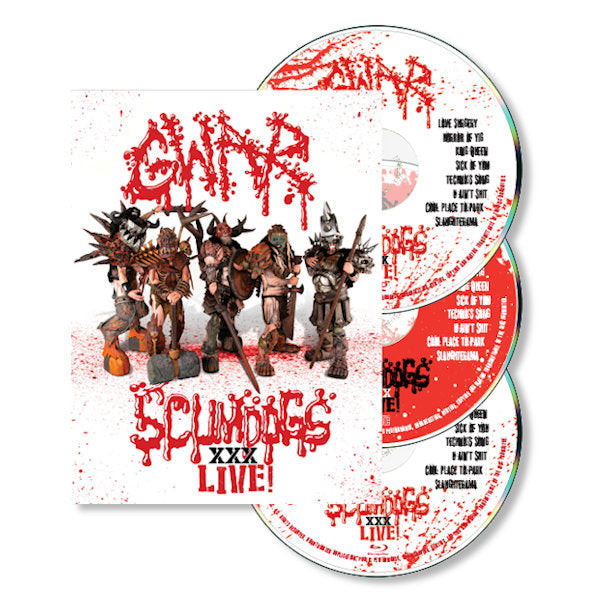 Gwar - Scumdogs xxx live (CD) - Velvet Music