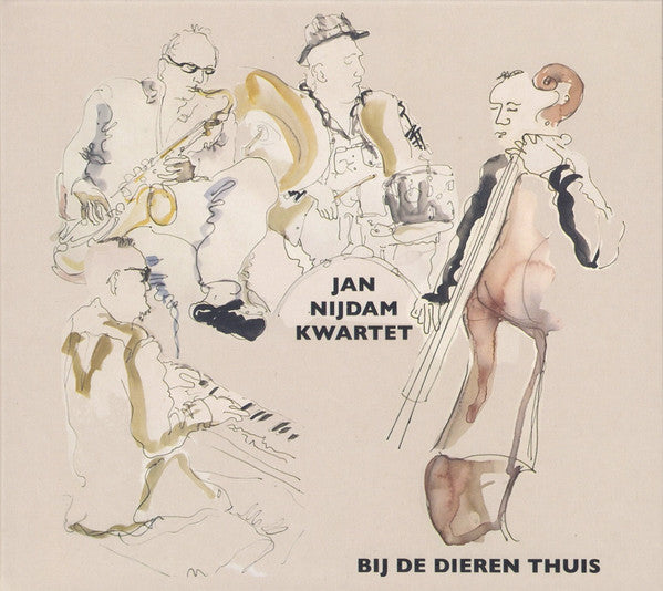 Jan Nijdam Kwartet - Bij De Dieren Thuis (tweedehands CD) - Velvet Music