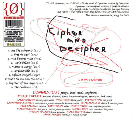 Copernicus - Cipher And Decipher (tweedehands CD) - Velvet Music