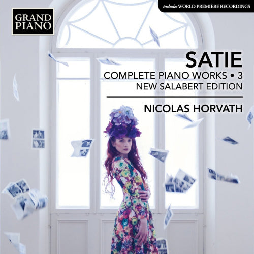E. Satie - Intégrale de l'œuvre pour piano 3 - nouvelle édition Salabert (CD)