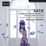 E. Satie - Intégrale de l'œuvre pour piano 3 - nouvelle édition Salabert (CD)
