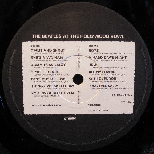 Beatles, The - The Beatles At The Hollywood Bowl (tweedehands LP) - Velvet Music