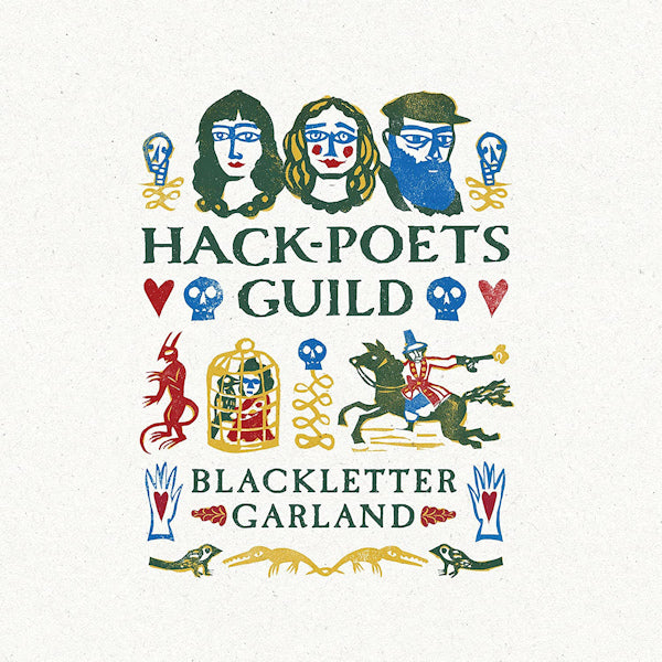 Hack-Poets Guild - Blackletter garland (LP) - Velvet Music