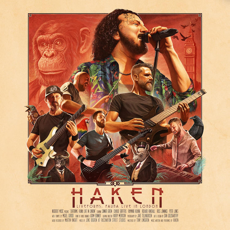 Haken - Liveforms: fauna live in london (LP)