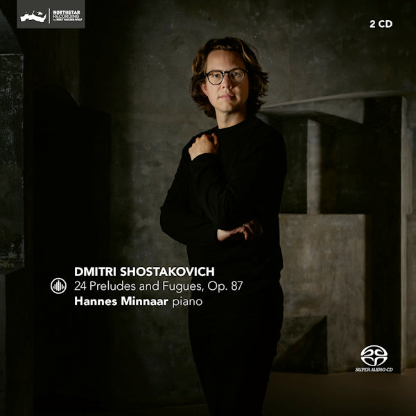 Hannes Minnaar - Dmitri Shostakovich: 24 Preludes And Fugues, Op. 87 (SACD hybride)
