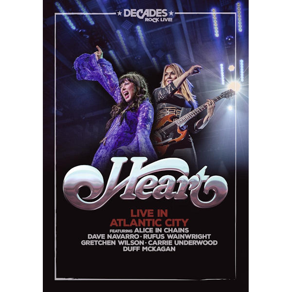 Heart - Live in atlantic city (DVD movie) - Velvet Music
