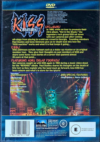 Rock And Roll Legends Kiss - A conversation With Kiss (tweedehands DVD)