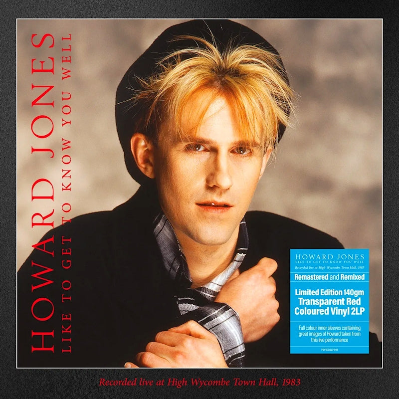 Howard Jones - Like to get to know you well, live at high wycombe town hall, 1983 (LP)
