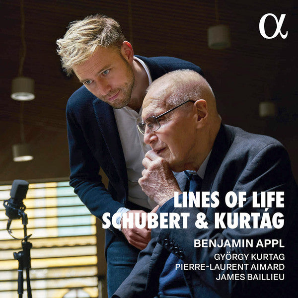 Franz Schubert & György Kurtág – Benjamin Appl, György Kurtág, Pierre-Laurent Aimard, James Baillieu - Lines Of Life (CD) - Velvet Music