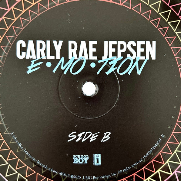Carly Rae Jepsen - E•MO•TION (Picture Disc, Reissue, Zoetrope LP) - Velvet Music