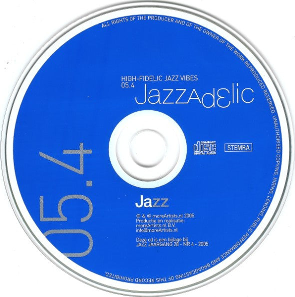 Various - Jazzadelic 05.4 (High-Fidelic Jazz Vibes) (second-hand CD)