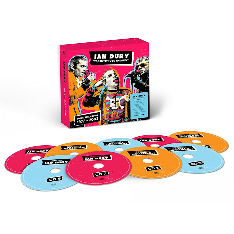 Ian Dury - Too nutty to be naughty: studio recordings 1977-2002 (CD) - Velvet Music