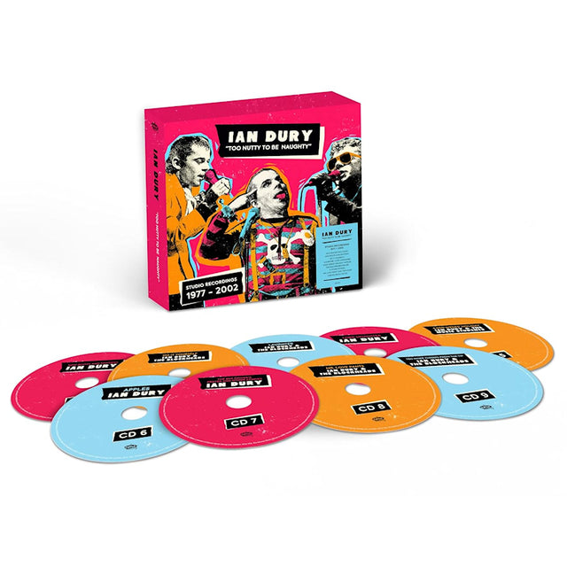Ian Dury - Too nutty to be naughty: studio recordings 1977-2002 (CD) - Velvet Music