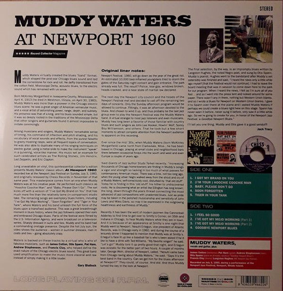 Muddy Waters - Muddy Waters At Newport 1960 (LP) - Velvet Music