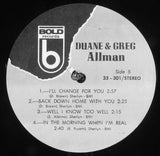 Duane & Greg Allman - Duane & Greg Allman (tweedehands LP) - Velvet Music