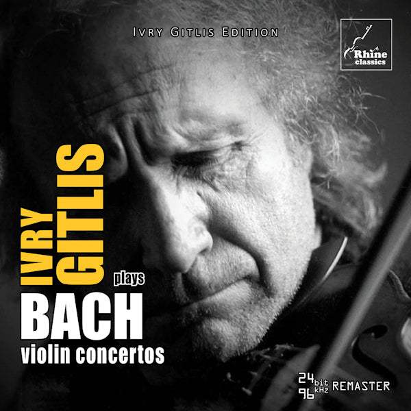 Ivry Gitlis - Bach violin concertos (CD) - Velvet Music