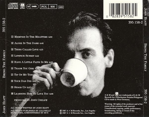 John Hiatt - Bring The Family (tweedehands CD)