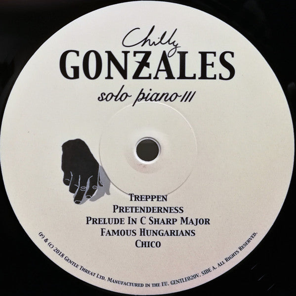 Chilly Gonzales - Solo Piano III (LP) - Velvet Music