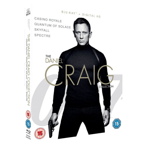 James Bond - Daniel craig 4-pack (blu ray movie)