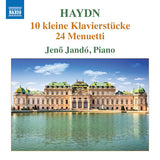 Franz Joseph Haydn - 10 small keyboard pieces/24 menuetti (CD)