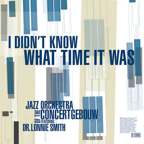 Jazz Orchestra Of The Concertgebouw - I didn't know what time it was (CD) - Velvet Music