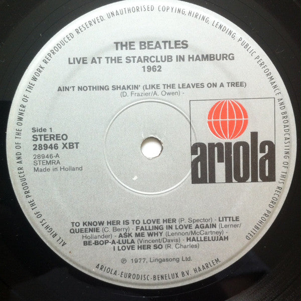 Beatles, The - Live! At The Star-Club In Hamburg, Germany; 1962 (tweedehands LP) - Velvet Music