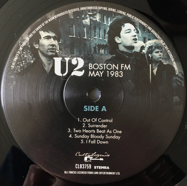 U2 - Boston FM May 1983 (tweedehands CD) - Velvet Music