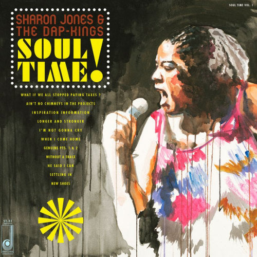 Sharon & The Dap Jones -kings - Soul time! (LP) - Velvet Music