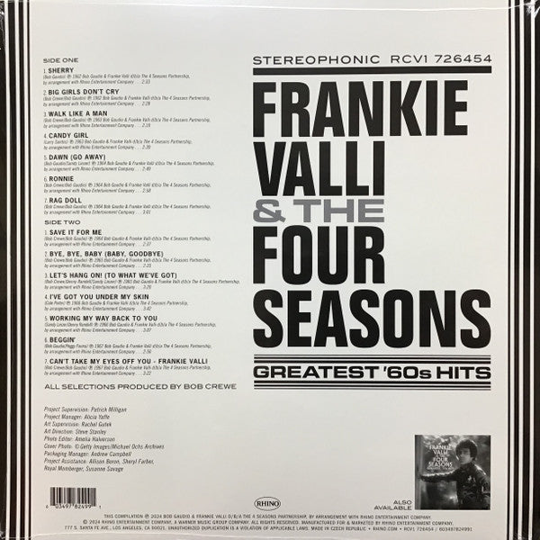 Four Seasons, The - Greatest '60s Hits (LP)
