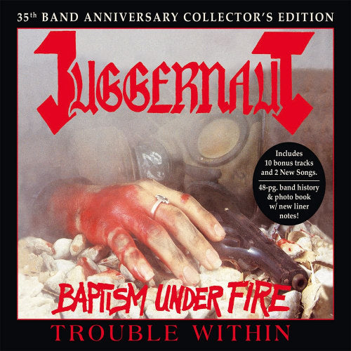 Juggernaut - Baptism under fire/trouble within (CD) - Velvet Music