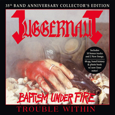 Juggernaut - Baptism under fire/trouble within (CD) - Velvet Music