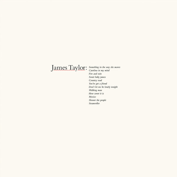 James Taylor - Greatest hits (CD) - Velvet Music
