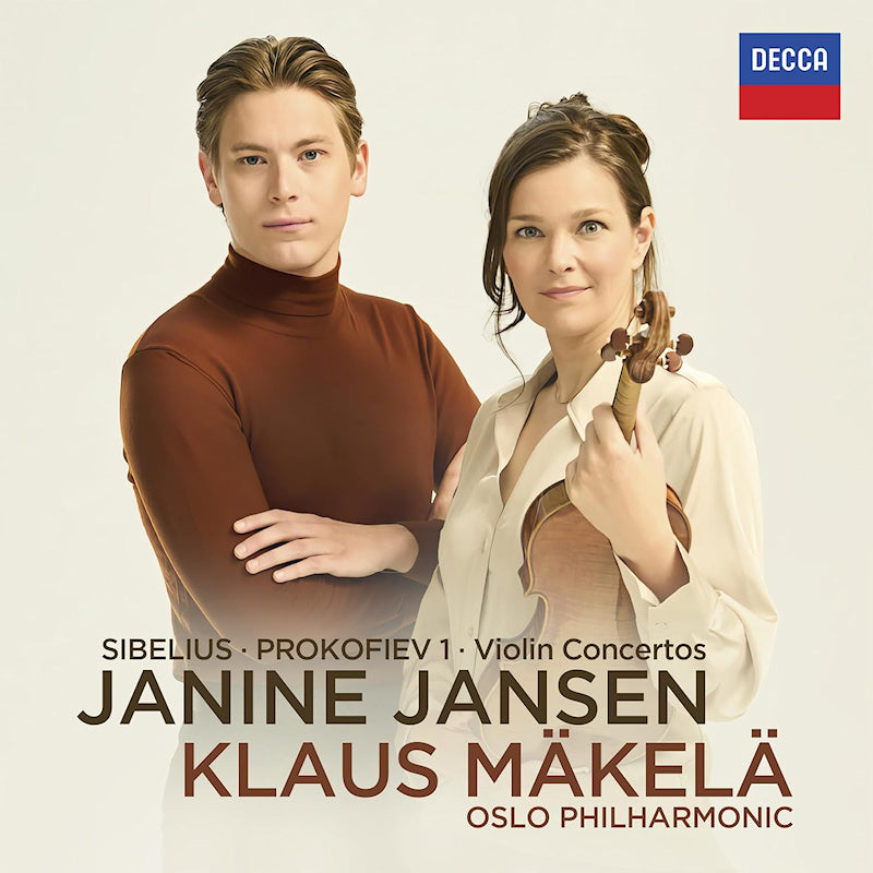 Janine Jansen / Klaus Makela / Oslo Philharmonic - Sibelius - Prokofiev 1 - Violin Concertos (CD) - Velvet Music