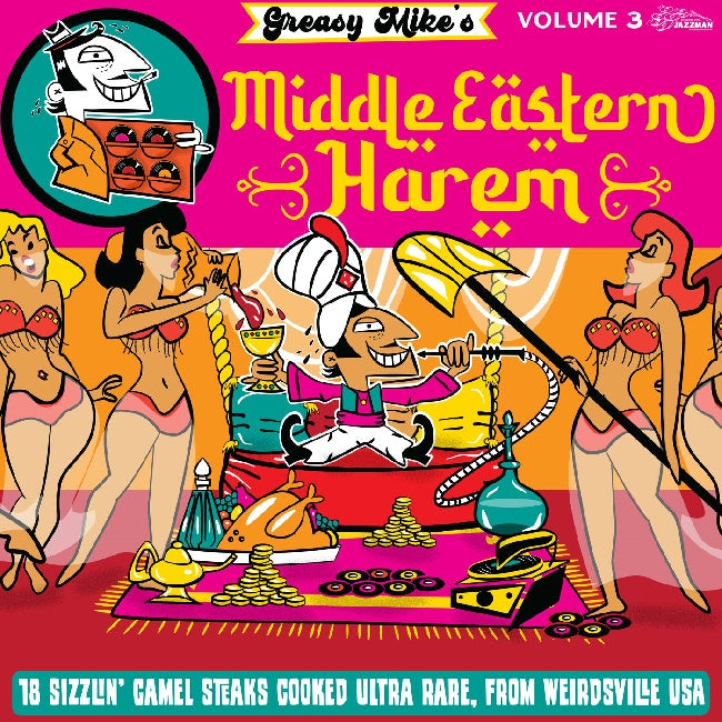 Various - Greasy mike's middle eastern harem (LP)