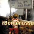 Joe Bonamassa - So, it's like that (CD) - Velvet Music