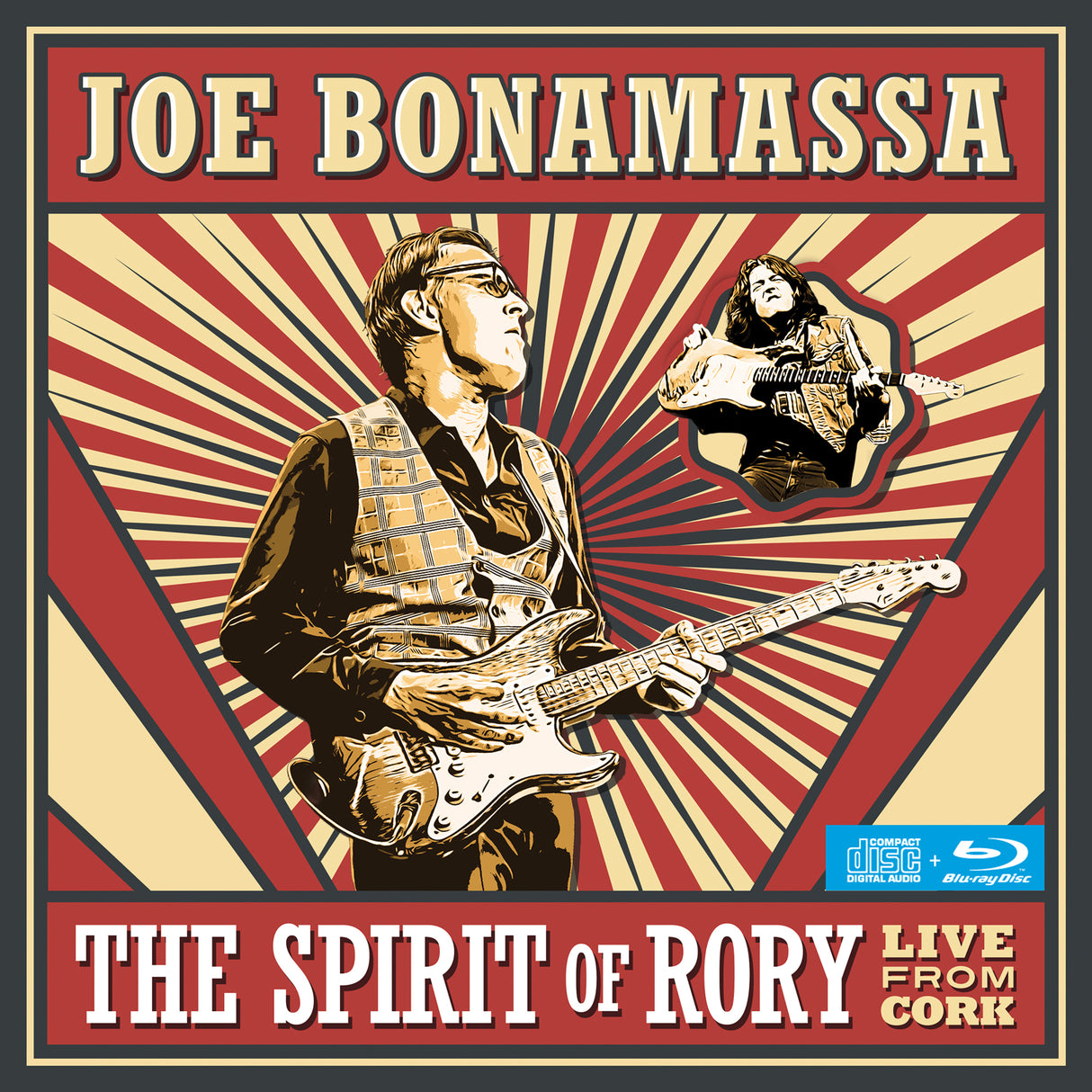 Joe Bonamassa - THE SPIRIT OF RORY (CD + Blueray CD)