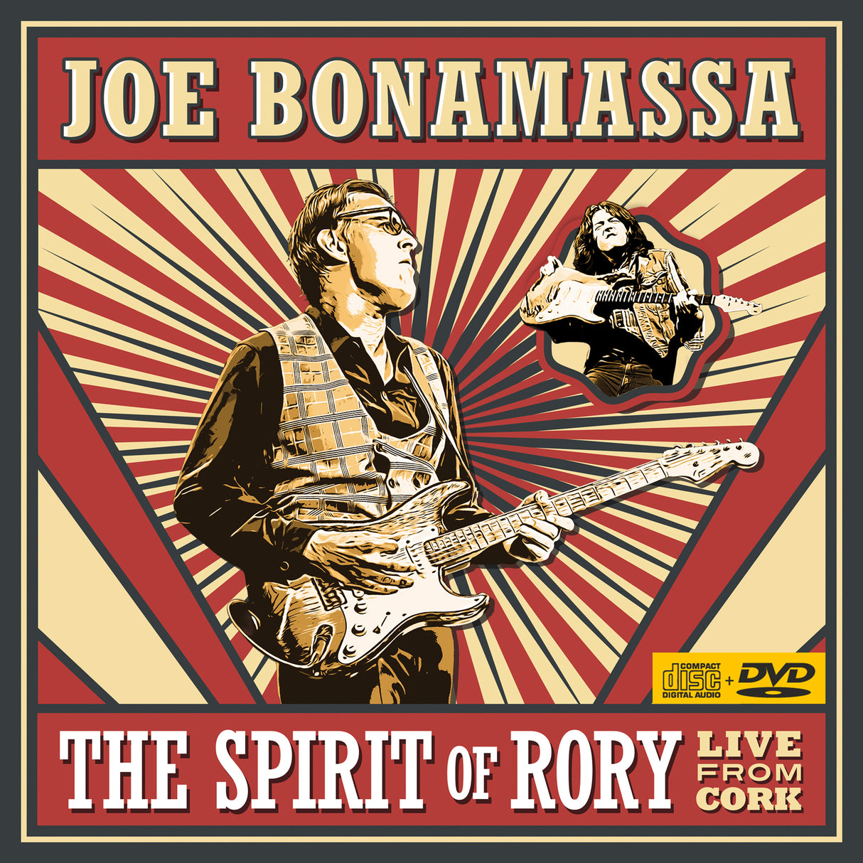 Joe Bonamassa - THE SPIRIT OF RORY (CD + DVD) - Velvet Music