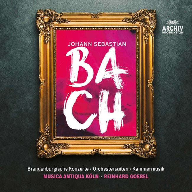 Johann Sebastian Bach - Musica Antiqua Köln - Brandenburgische Konzerte • Orchestral suites • Kammermusik (second-hand CD)