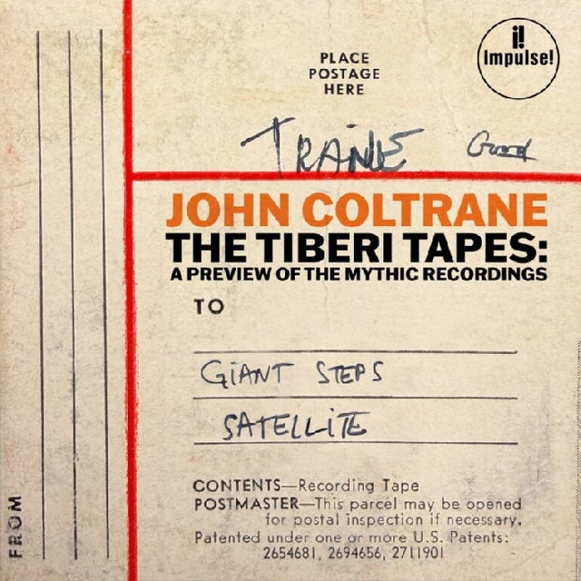 John Coltrane - The Tiberi Tapes: A Preview of the Mythic Recordings (LP) - Velvet Music