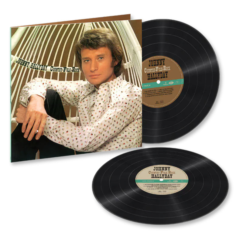 Johnny Hallyday - Country - folk - rock (LP)