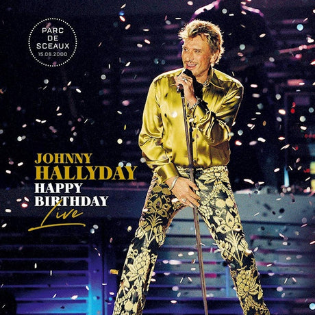 Johnny Hallyday - Happy birthday live - parc de sceaux (LP) - Velvet Music