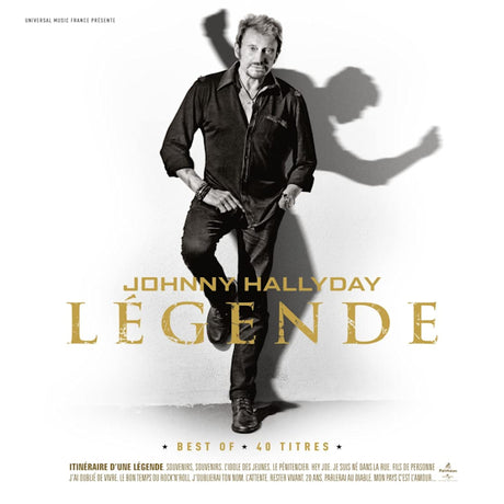 Johnny Hallyday - Legende (Best Of - 40 Titres) (CD) - Velvet Music