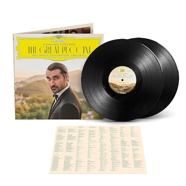 Jonathan Tetelman / Prague Philharminia / Carlo Rizzi - The great puccini (LP) - Velvet Music