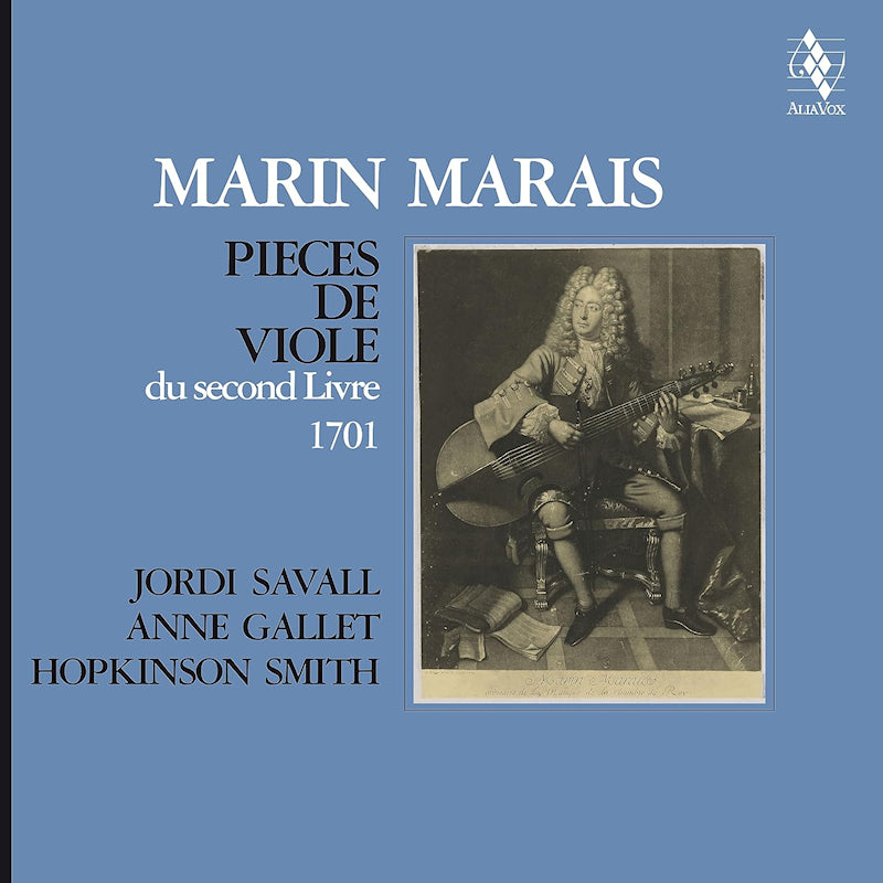 Jordi Savall / Anne Gallet / Hopkinson Smith - Marin Marais: Piece De Viole Dus Second Livre 1701 (LP) - Velvet Music