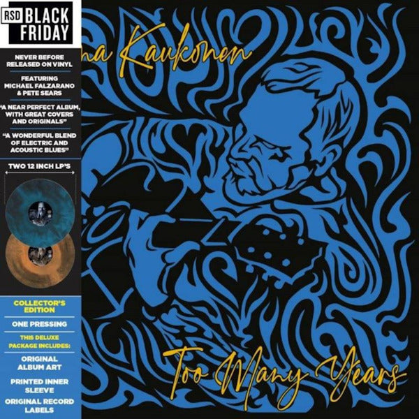 Jorma Kaukonen - Too many years (LP) - Velvet Music