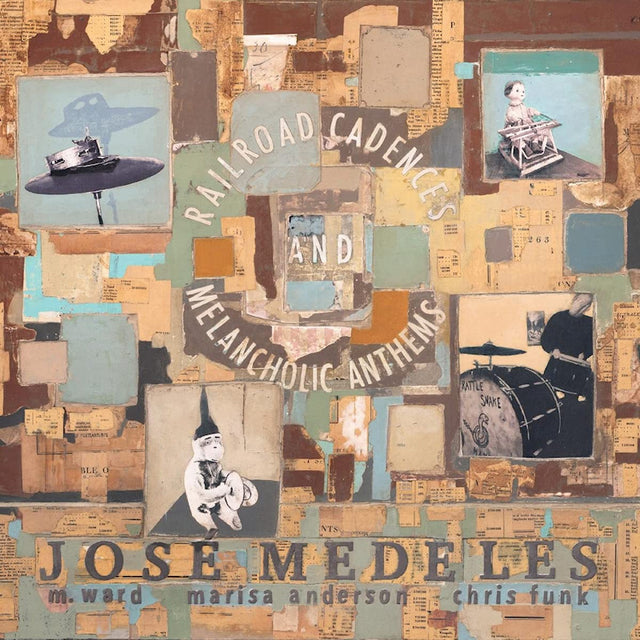 Jose Medeles - Railroad cadences & melancholic anthems (LP) - Velvet Music