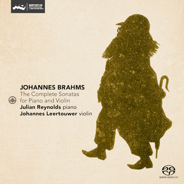 Johannes Leertouwer / Julian Reynolds - Brahms: the complete sonatas for piano and violin (CD) - Velvet Music