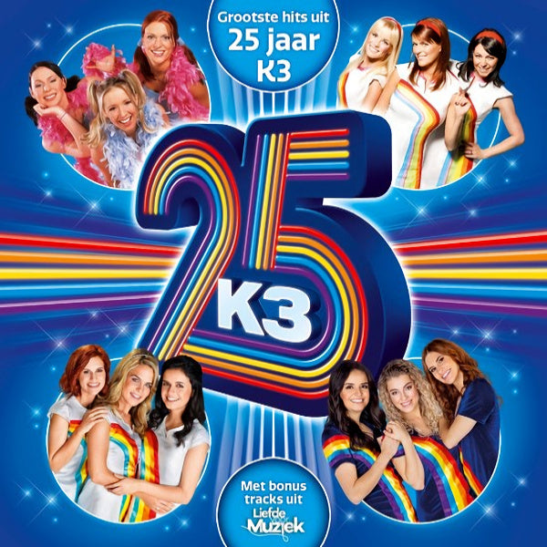 K3 - Grootste hits uit 25 jaar k3 (CD) - Velvet Music