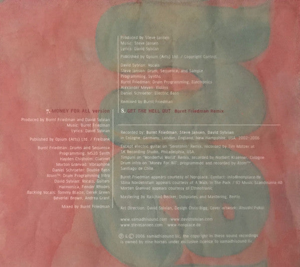 Nine Horses - Money For All (tweedehands CD) - Velvet Music